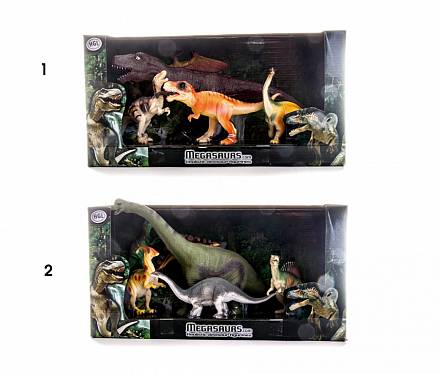 Игровой набор из 6 фигурок динозавров 